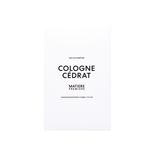 COLOGNE CEDRAT